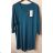Šaty úpletové dlhý rukáv dámske nadrozměr (XL / 2XL ONE SIZE) TALIANSKÁ MÓDA IM721321 vínová xl/2xl one size