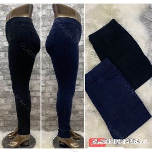 Nohavice jeans džegíny dlhé dámske nadrozměr (4XL-7XL) TURECKÁ MÓDA TMWL2133007