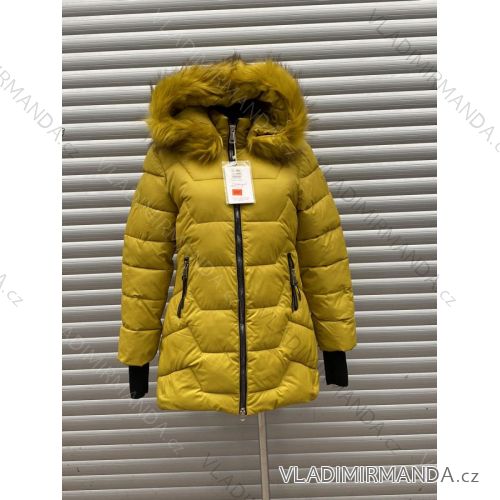 Bunda zimná dámska (M-2XL) POĽSKÁ MÓDA HKW21Kn1988