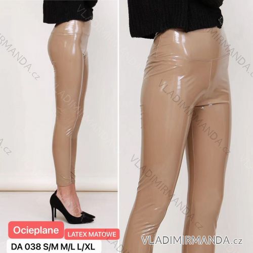 Legíny latexové dlhé dámske (S-XL) TURECKÁ MÓDA TMWL21DA038