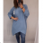 Tunika teplá dlhý rukáv dámska nadrozměr (3XL-6XL) EBELIEVE MA121S-2028