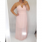 Šaty elegantné spoločenské na ramienka dámske (M / XL ONE SIZE) TALIANSKÁ MÓDA IM321576