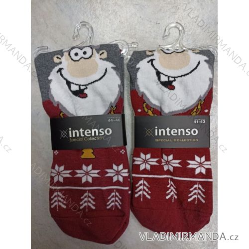 Ponožky veselé slabé pánske santa (41-43, 44-46) POLSKÁ MÓDA DPP21239