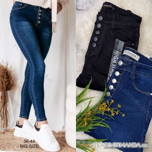 Rifle jeans dlhé dámske (36-44) JEANS JAW217808