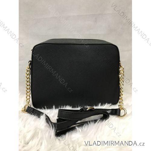 Kabelka cez plece crossbody dámska (one size) TALIANSKÁ MÓDA 5280/DR ONE SIZE čierna