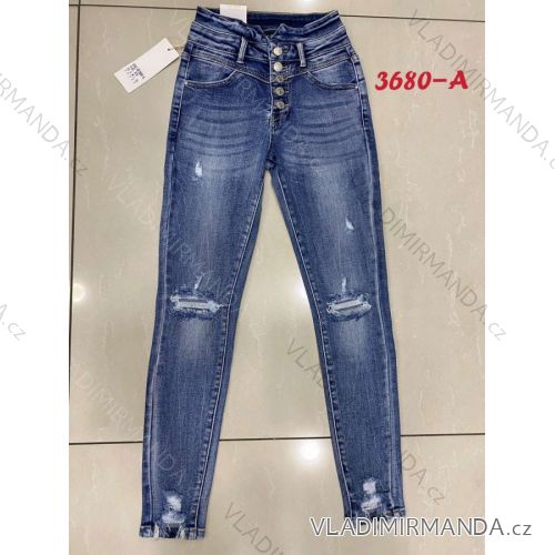 Rifle jeans dlhé dámske (XS-XL) RE-DRESS MA5203680-A/DR XS <p>modrá</p>