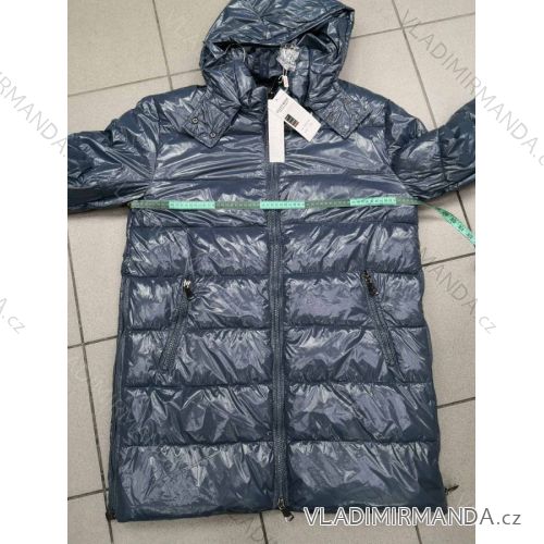 Bunda/Kabát zimná dámska nadrozmer (3XL-7XL) POLSKÁ MÓDA MTN21ROSE-802