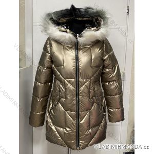 Bunda/Kabát zimná dámska (M-2XL) POLSKÁ MÓDA HKW21L8959TO