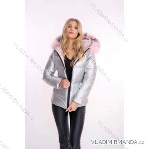 Bunda zimná dámska (S-2XL) POĽSKÁ MÓDA HKW21C091