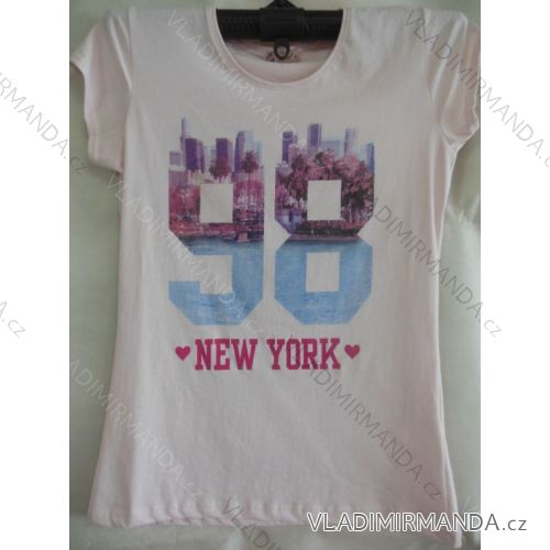 Tričko krátky rukáv Dámske bavlnené (s-xl) GESO G2064