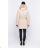 Kabát dámsky (S-XL) FRANCÚZSKA MÓDA FMPG21DANITYB