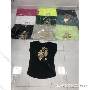 Tričko krátky rukáv dámske (M-XL) TURECKÁ MÓDA TMWG21G124778A