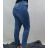 Rifle džegíny středně vysoký pas guma (vel. 40-50) B. S JEANS MAM20S5606/DR 44 <p>modrá</p>
