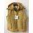 Vesta dámska jesenná s kapucňou (M-3XL) ACTIVE SPORTS SP2102HORCICE/DR (p)horčica(/p) L