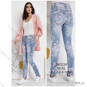 Rifle jeans dlhé dámske (XS-XL) JEWELLY JEW22JW2210