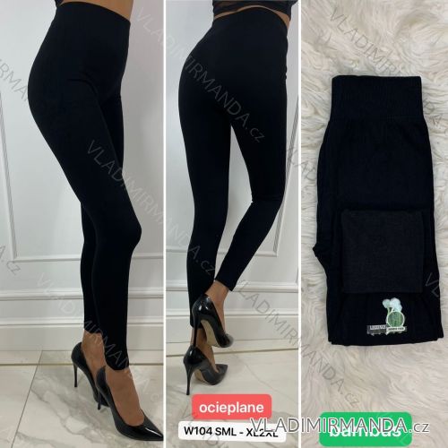 Legíny dlhé zateplené dámske (S-2XL) TURECKÁ MÓDA TMWL22W104