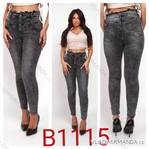 Rifle jeans dlhé dámske (XS-XL) JEANS JAW22B1115