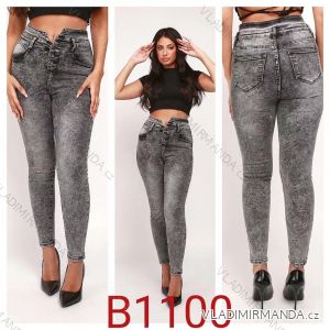 Rifle jeans dlhé dámske (XS-XL) JEANS JAW22B100