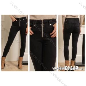 Rifle jeans dlhé dámske (XS-XL) JEANS JAW22B1168