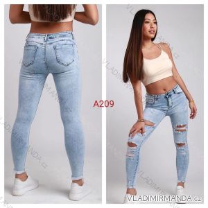 Rifle jeans dlhé dámske (XS-XL) JEANS JAW22A209