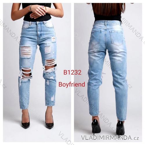 Rifle jeans dlhé dámske (XS-XL) JEANS JAW22B1232