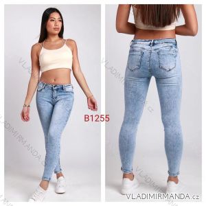 Rifle jeans dlhé dámske (XS-XL) JEANS JAW22B1255