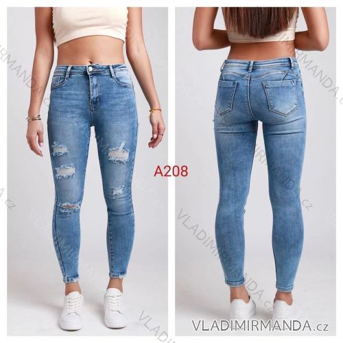 Rifle jeans dlhé dámske (XS-XL) JEANS JAW22A208