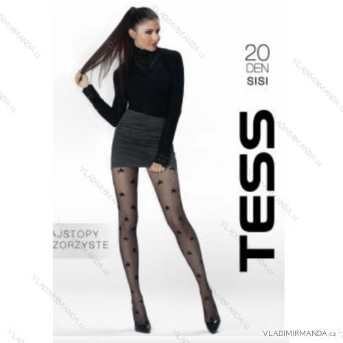 Punčocháče dámské 20DEN (158-180) TESS TES23SISI čierna 2