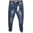 Rifle jeans baggy dlhé dámske na gombíky (XS-XL) JEWELLY JEW22JW2229