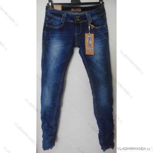 Rifle jeans dámske (34-44) SMILING JEANS S187