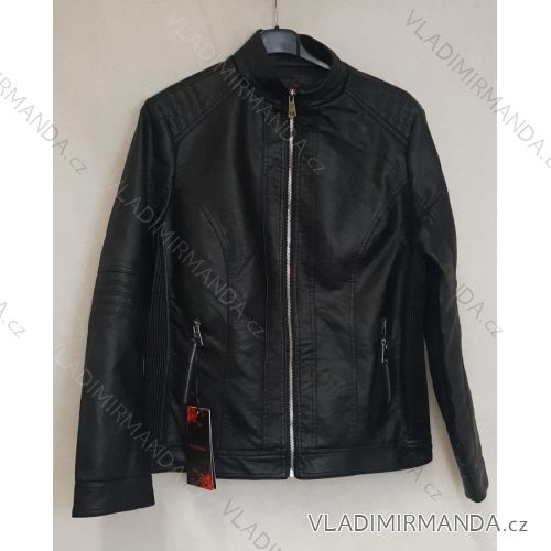 Bunda koženková dámska nadrozmerná (3xl-7xl) RESPLENDENT RES2220219