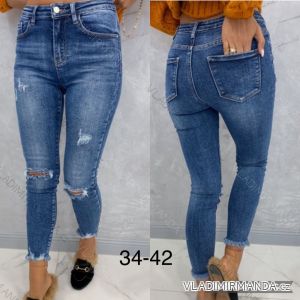 Rifle jeans dlhé dámske (34-42) JEANS JAW22179