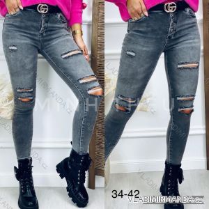 Rifle jeans dlhé dámske (34-42) JEANS JAW22QR62