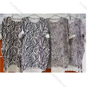 Šaty oversize voľnočasové dlhý rukáv dámske (L/XL ONE SIZE) TALIANSKA MÓDA IMWC22411