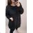 Tunika dlhý rukáv dámska nadrozměr (3XL / 4XL ONE SIZE) TALIANSKÁ MÓDA IMWQ21199