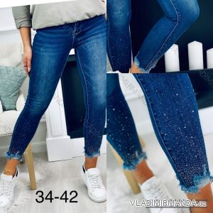 Rifle jeans dlhé dámske (34-42) JEANS JAW22497