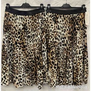 Sukňa dlhá dámske leopard (S/M ONE SIZE) TALIANSKA MÓDA IMWM22531