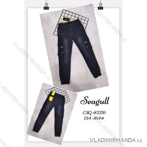 Rifle jeans dorast chlapčenské (134-164) SEAGULL SEA22CSG-82216