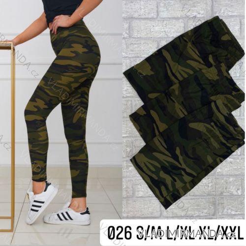 Legíny dlhé maskáčové dámske (S-2XL) TURECKÁ MÓDA TMWL21026/D