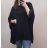 Tunika krátky rukáv dámska nadrozmer (4XL/5XL ONE SIZE) TALIANSKA MÓDA IM722008