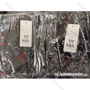 Legíny dlhé dámske nadrozmer (L-5XL) SAL SMILING SAL22MA-0206