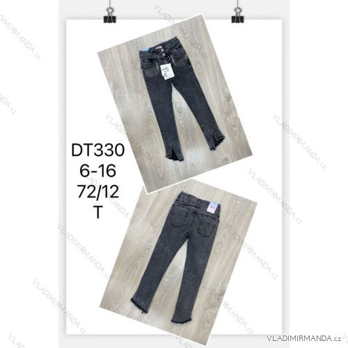 Rifle jeans detské dorast dievčenské (6-16 rokov) SAD SAD22DT330