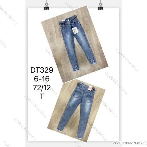 Rifle jeans detské dorast dievčenské (6-16 rokov) SAD SAD22DT329