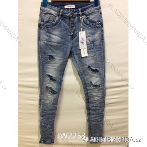 Rifle jeans dlhé dámske (XS-XL) Jewell LEXXURY LEX22JW2253