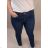 Rifle jeans dámske nadrozmerné s gumou v pase (40-52) SMILING  SAL22W882