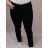 Rifle jeans dámske nadrozmerné s gumou v páse (40-52) SMILING SAL22W856