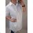 Košeľa oversize dlhý rukáv dámske nadrozmer (2XL/3XL OENE SIZE) TALIANSKA MODA IMD22062/DR