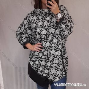 Tunika dlhý rukáv dámska (L/XL ONE SIZE) TALIANSKÁ MÓDA IM4211505/DR