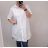 Košeľa oversize dlhý rukáv dámske nadrozmer (2XL/3XL OENE SIZE) TALIANSKA MODA IMD22062/DR