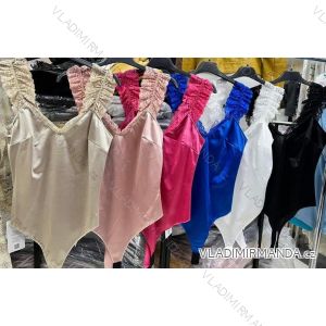 Body tielko elegantné čipkované dámske (S / M ONE SIZE) TALIANSKÁ MÓDA IMM22294